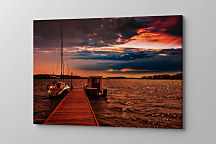 Obraz Romantický výhľad na mólo 1406